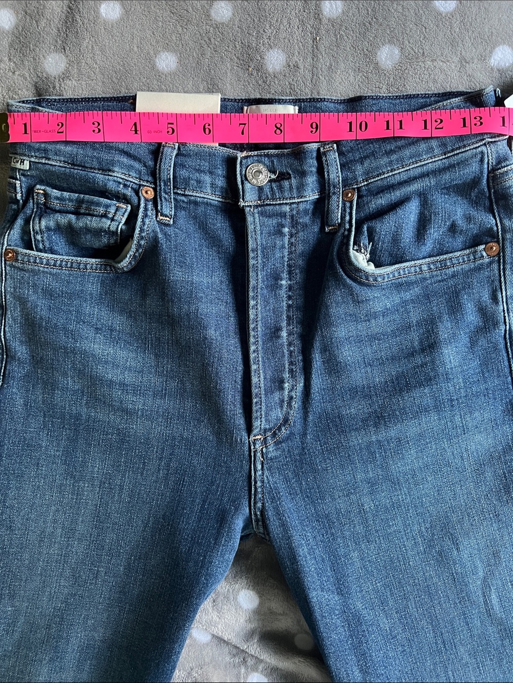 Citizens Of Humanity | Women’s Size 28 | NWT High Rise Vintage Slim Blue Denim - Picture 10 of 13
